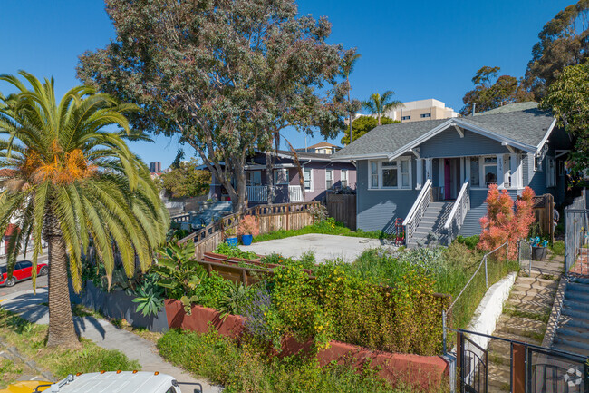 Shade trees are unique to this south area of San Diego.
