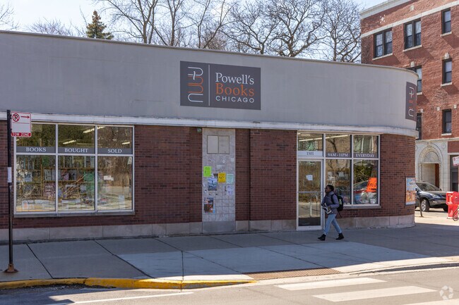 Powell's Books store in Hyde Park is steps away from the University of Chicago Campus.