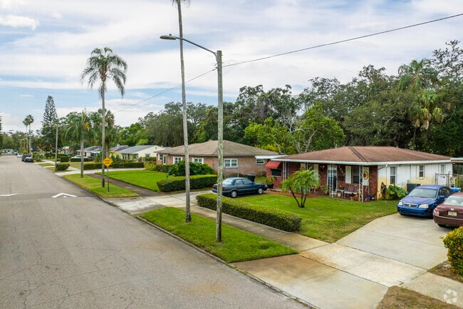 Smaller ranch-style homes are very prevalent in Highland Oaks.