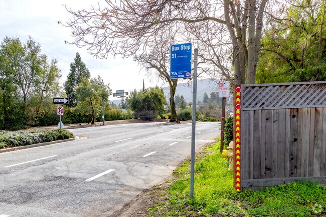 Bus 51 is the main bus ride on Saratoga Sunnyvale Road in Arguello.