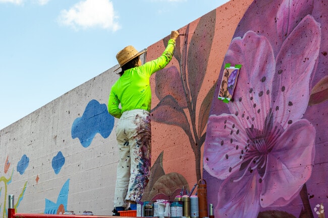 Local art reflects Kansas City along the path of the Riverfront Heritage Trail.