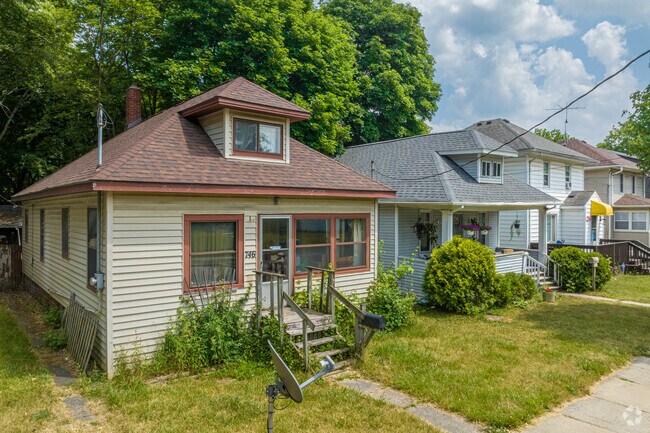 Cozy bungalow-style homes are quite common in the Old Forest neighborhood of Lansing.
