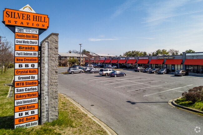 Suitland - Silver Hill offers many retail and dining options within the neighborhood.