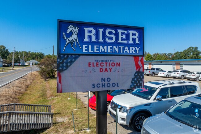 Riser Elementary has just under 350 students.