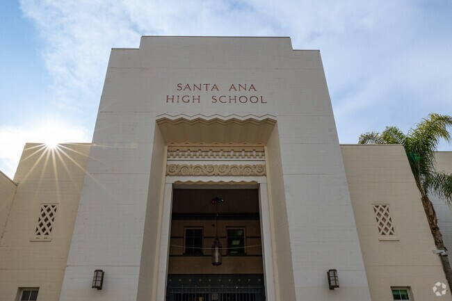 Santa Ana High School has amazing teachers and staff.