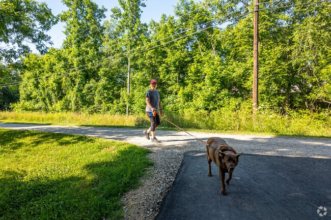 Bring you pet to the walking trails at Campbell Creek Greenway in Marshbrooke.