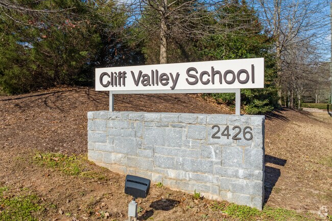 Cliff Valley School serves Pre-K to 8th Grade.