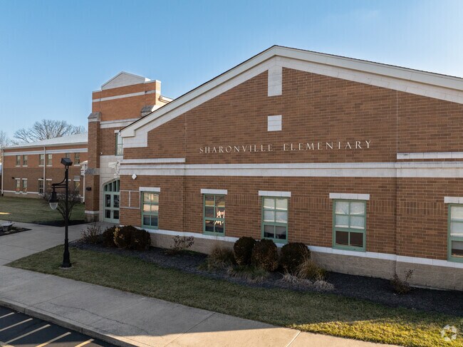 Sharonville Elementary School offers a welcoming campus in a family-friendly neighborhood.
