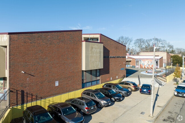 Trotter Elementary School in Washington Park has a staff parking lot.