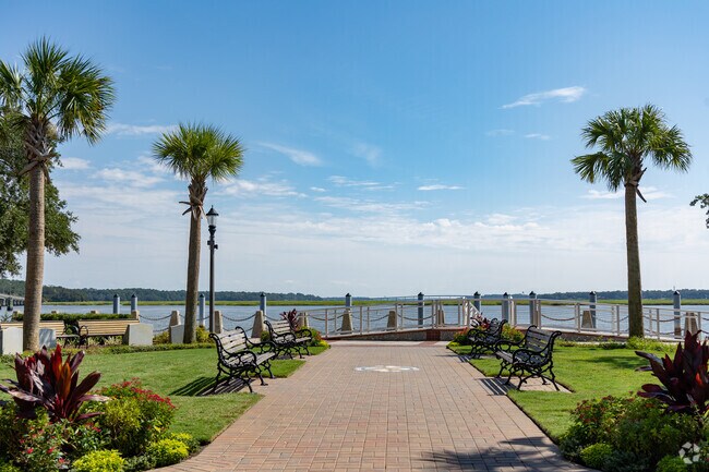 Henry C. Chambers Waterfront Park is located in Beaufort.