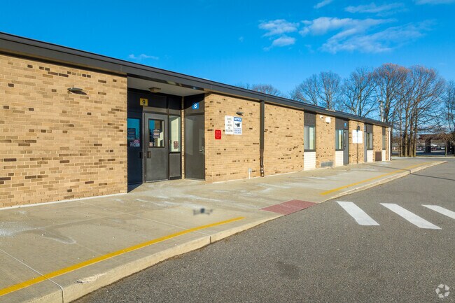 Entrance at Salk Elementary School.