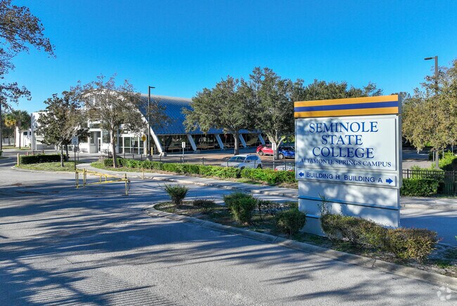 Seminole State College is located at 850 S State Rd 434 in Altamonte Springs.
