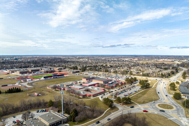 Chippewa Valley High School campus.
