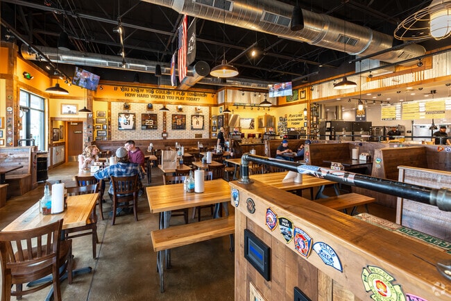 Mission BBQ has a great selection of meats, they are in the Interquest neighborhood.