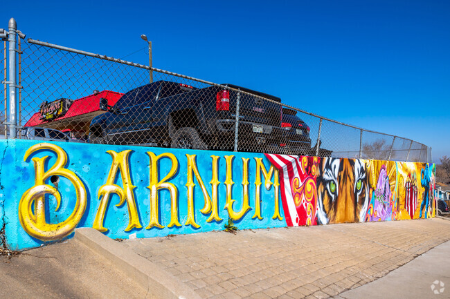 Barnum is named after famous circus owner, P.T. Barnum.
