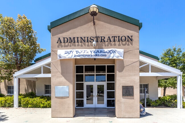 The administration office of the Valley Center Middle School in Valley Center.