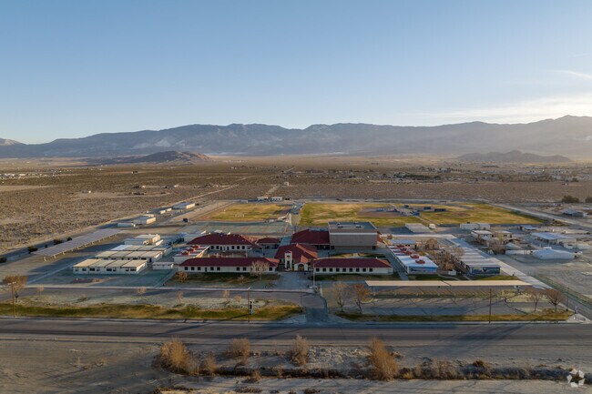 Lucerne Valley High School offers a space where all people can learn and thrive.