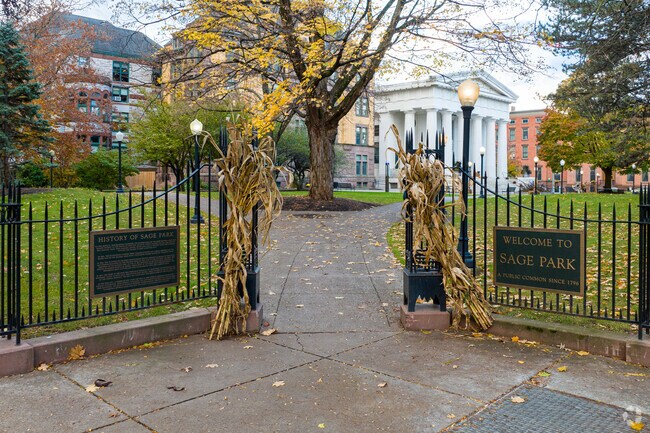 Welcome to Sage Park in Eastside Troy.