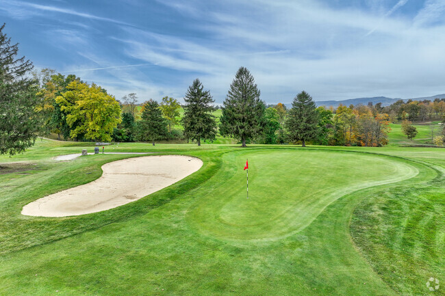 Practice your chip shot or putting at Champions Lake Golf Club in Fairfield Township.