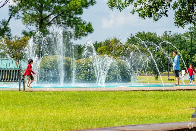 Feel like a kid again at Bord du L.Ac. Park.