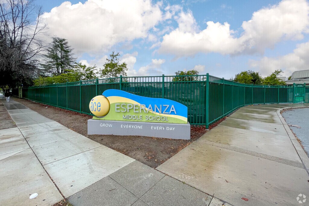 ACE Esperanza Middle School
is a charter school in San Jose's Santee neighborhood.