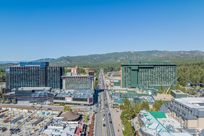 Stateline receives its name from being right beside the California-Nevada State border.