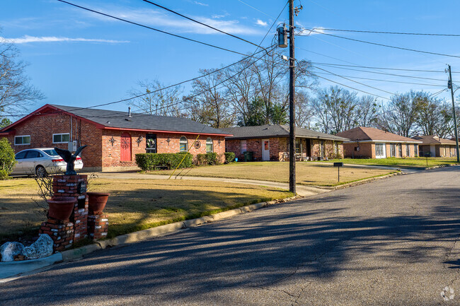 Brick facades are common on homes in West Montgomery.