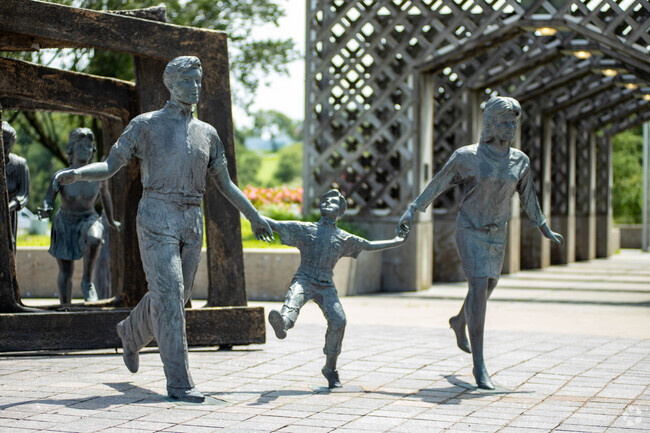 Cancer Survivors Park is a great place to spend time outdoors.