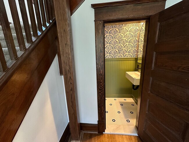 half bath entrance
