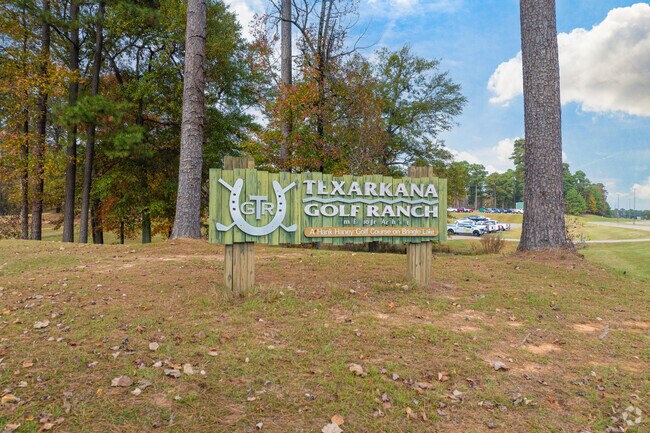 Golfers perfect their swing at Texarkana Golf Ranch, just north of Nash.