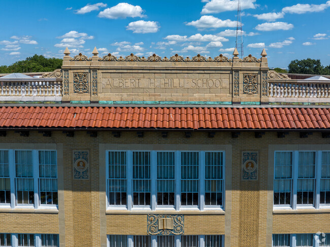 Albert Hill Middle School was named for the Superintendent of Richmond Public Schools.