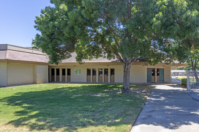 A view of John Muir Elementary School in Merced.