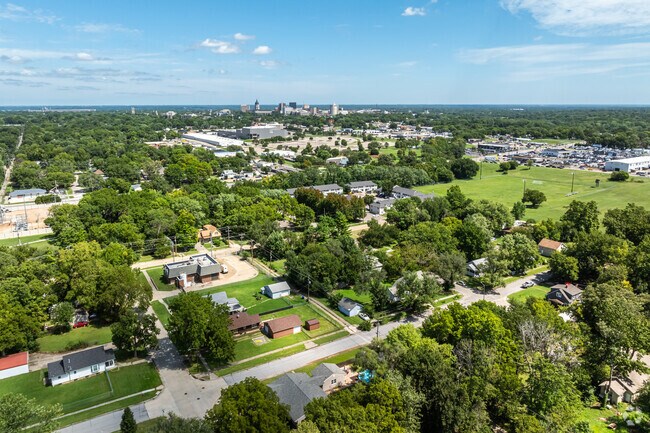 Less than 3 miles from downtown Topeka, Quinton Heights is one of the hilliest neighborhoods.