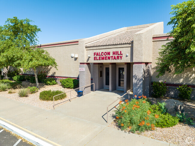Falcon Hill Elementary School entrance.
