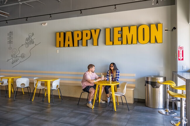 Happy Lemon is a highly rated bubble tea store in the Home Farm neighborhood.