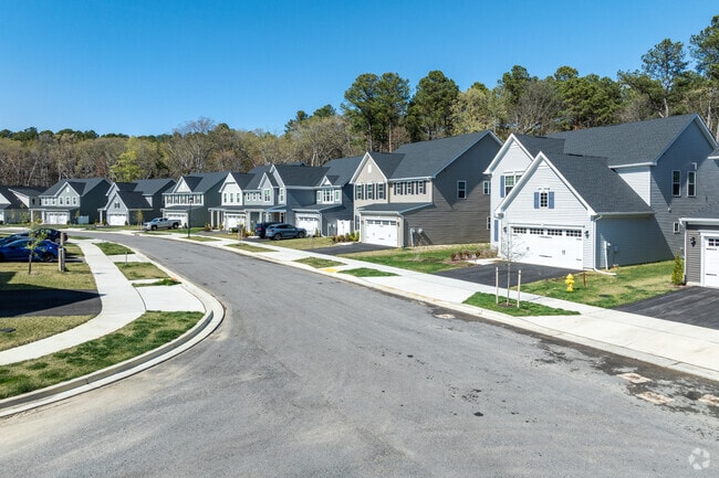 Grasonville has newly built traditional builds.