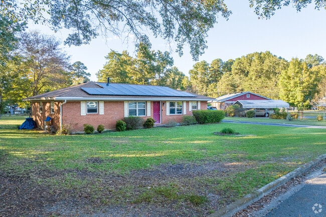 Updated ranch homes with solar panels are popular in the Southside area.