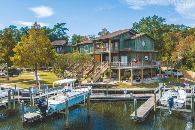 Satsuma also has some condos on the bayou.
