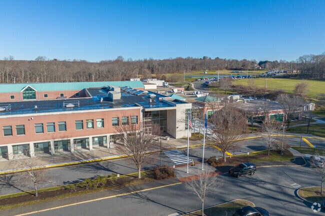 Check out the Amity Regional High School at 25 Newton Rd, Woodbridge, CT 06525.
