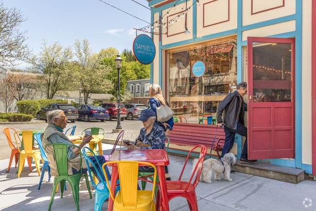 Samuel's Sweet Shop in Rhinebeck is part old school candy counter, part local landmark, where a few famous co-owners make it a favorite for kids and visitors alike.
