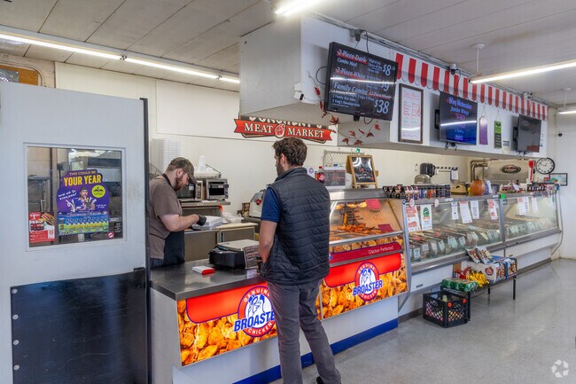 Borchert’s Meat and Grocery serves Sherwood Glen with fresh meats and deli favorites.