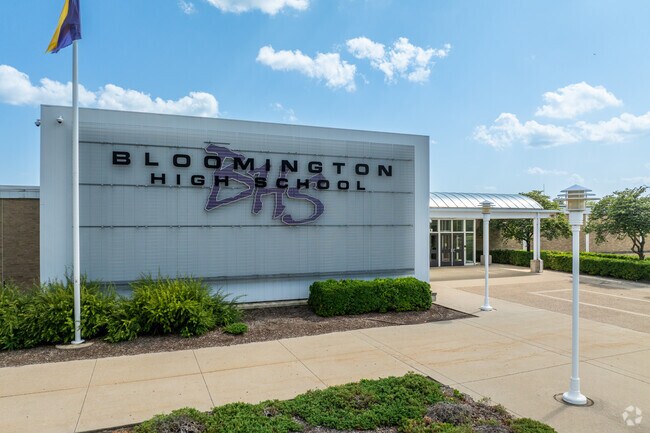 Bloomington High School is a common option for residents of Founders Grove.