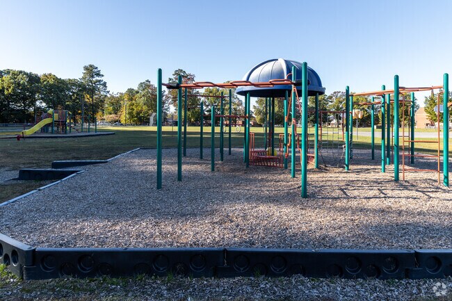 General Stafford Elementary School has a nice playground this is just one area.