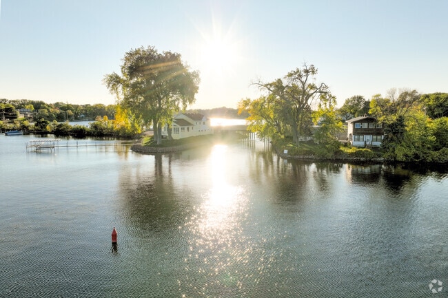 Catch Lake Minnetonka's sunsets and different fish species.