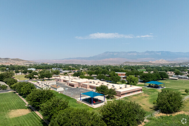 Three Falls Elementary is part of the Washington County School District in Utah.
