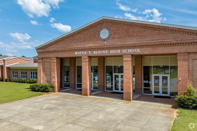 Mattie Blount High School serves Cody students enrolled in Mobile County Public Schools.