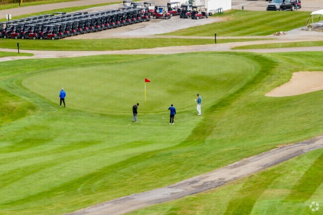 Many enjoy a day with some friends on Birdsfoot golf course just a few miles from Cadogan.