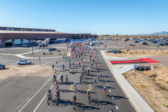 The Tour de Scottsdale offers riders from McCormick Ranch scenic routes through the Sonoran Desert, blending challenging terrain with breathtaking views.
