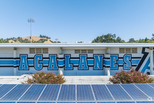 Acalanes High School in the Reliez Valley Area, Lafayette is a popular choice for parents.