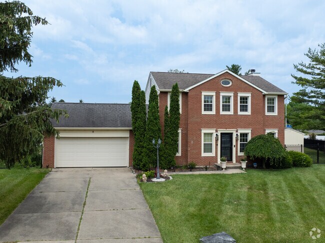 This colonial home is an example of well cared for homes in Deerfield Township.